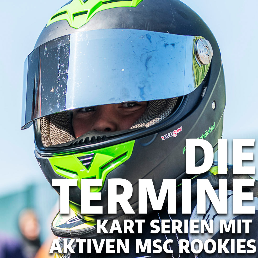Die Termine 2025 der MSC Rookies Wittgenborn